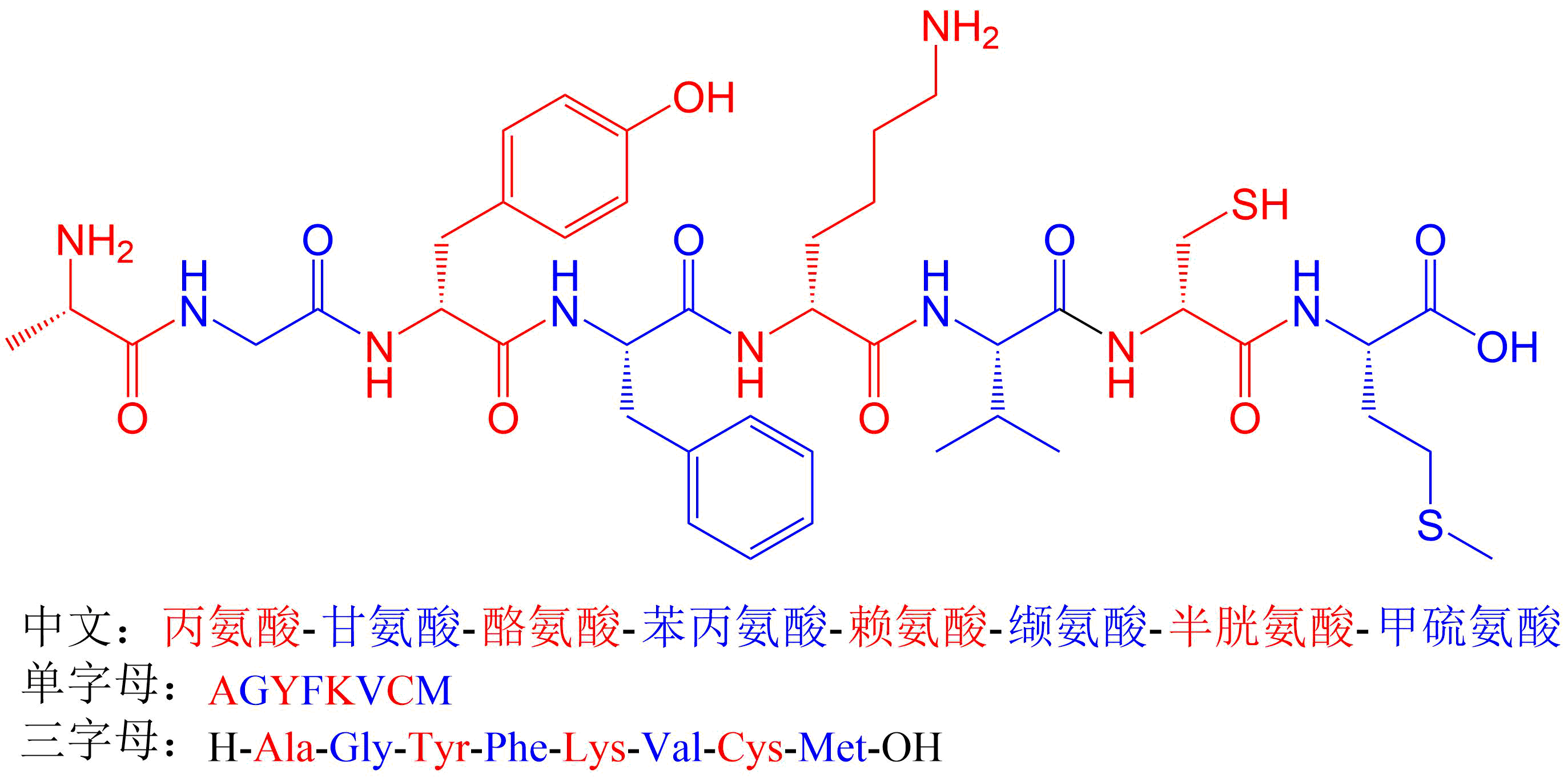 如何正确书写多肽(专肽生物www.allpeptide.com)
