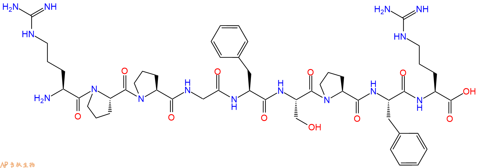 专肽生物产品缓激肽：Bradykinin (Human, Bovine, Rat, Mouse)58-82-2/227-781-2/6846-03-3