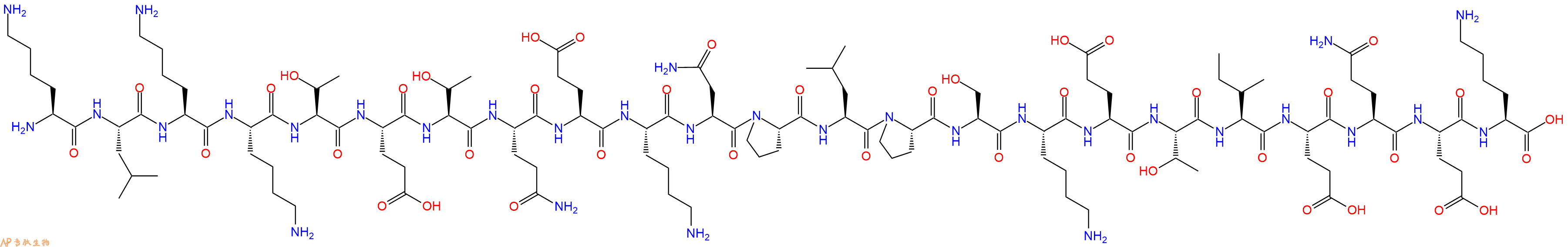 专肽生物产品Thymosin b4 (16-38) 