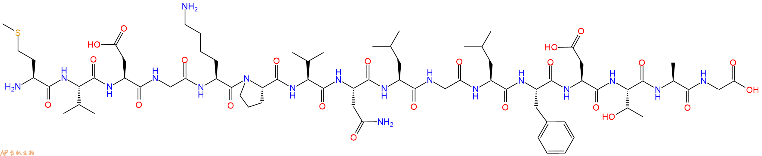 专肽生物产品Rac1抑制剂W56的对照肽 Rac1 Inhibitor F56, control peptide1315378-77-8