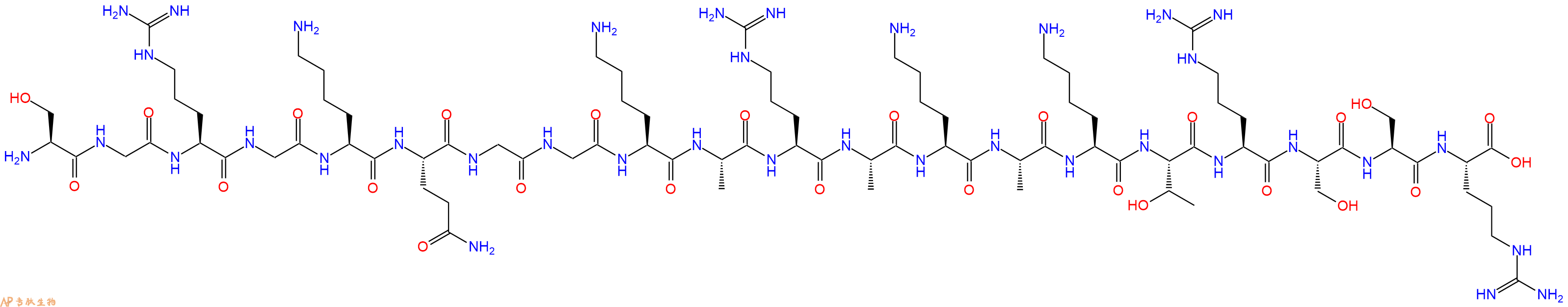 专肽生物产品组蛋白肽段Histone H2A (1-20)