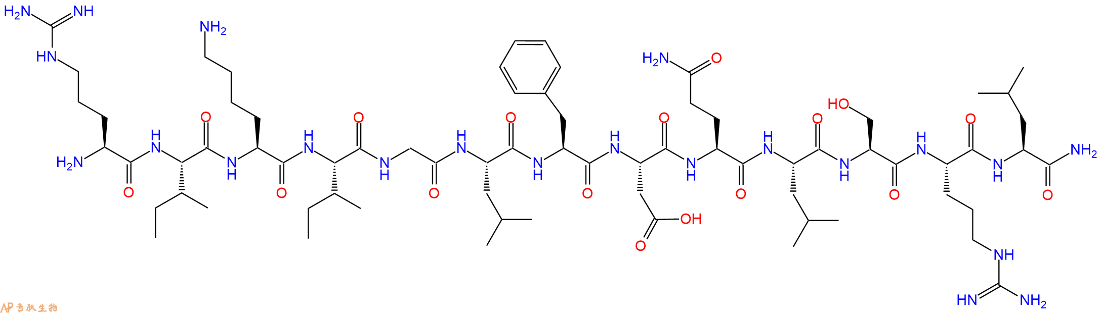 专肽生物产品β-Pompilidotoxin、β-PMTX 216064-36-7/2986315-24-4