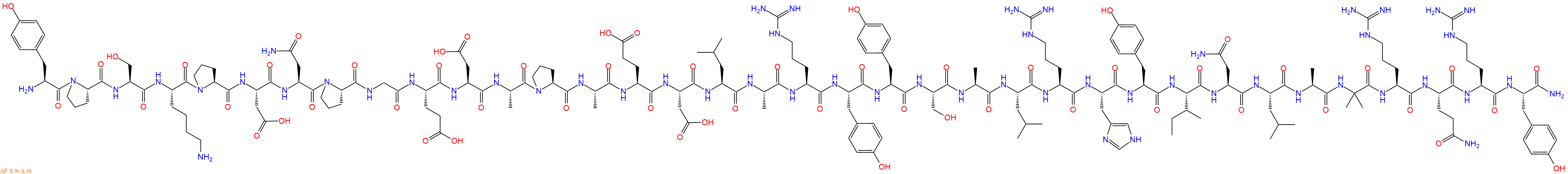 专肽生物产品猪源神经肽Y(Ala31,Aib32)-Neuro peptide Y (porcine)313988-59-9