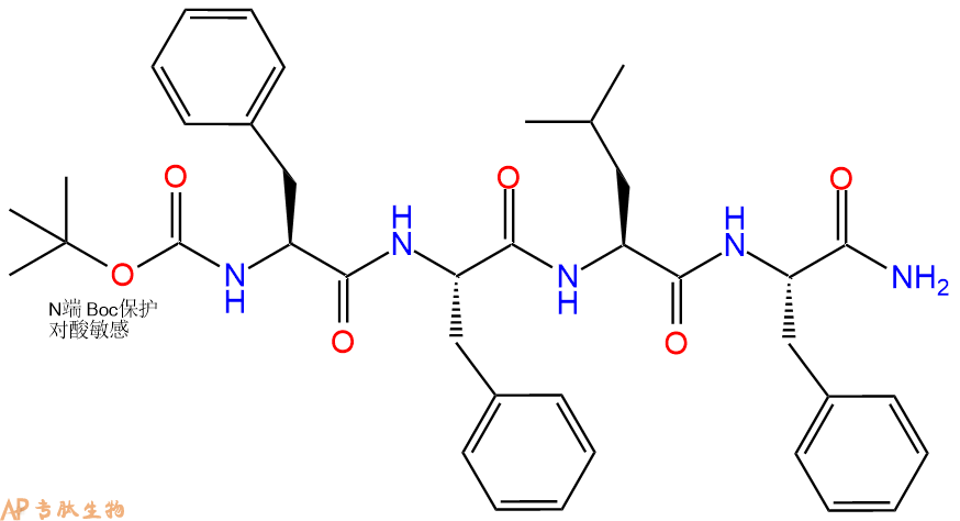 专肽生物产品Boc-Phe-Phe-Leu-Phe-NH2292632-98-5