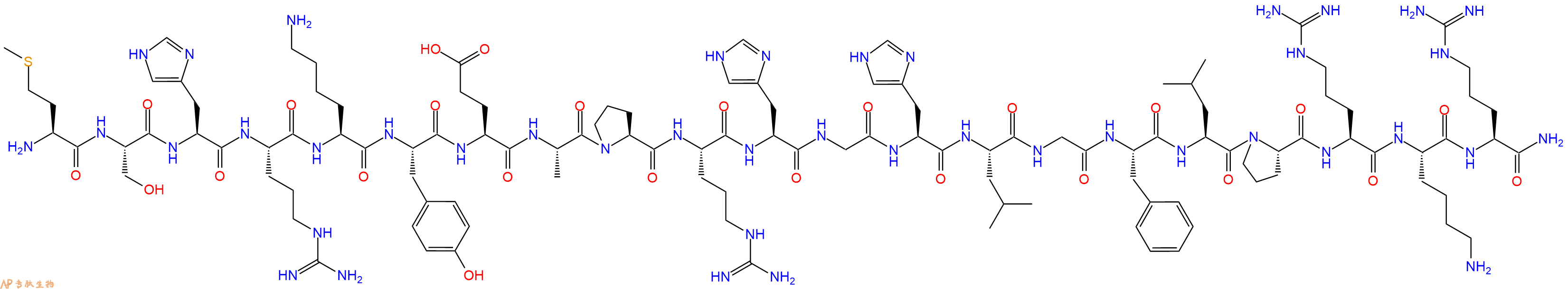 专肽生物产品核糖体蛋白L3肽（202-222）、Ribosomal protein L3 peptide (202-222) amide